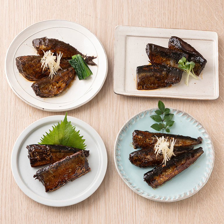 画像:食卓に並ぶ甘露煮