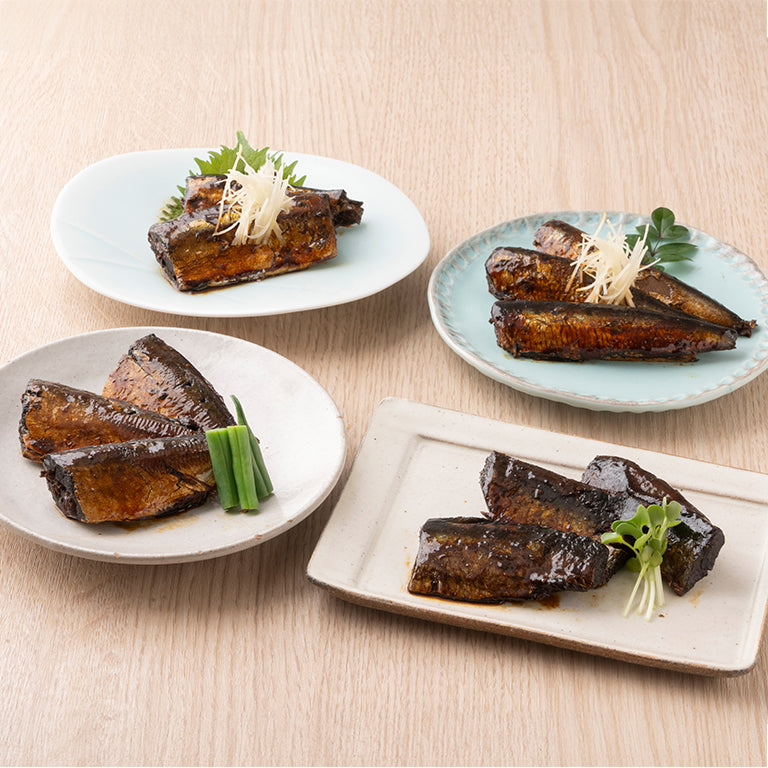 画像;食卓に並ぶ甘露煮