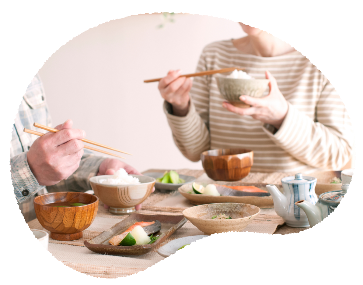 画像:健康的な食事