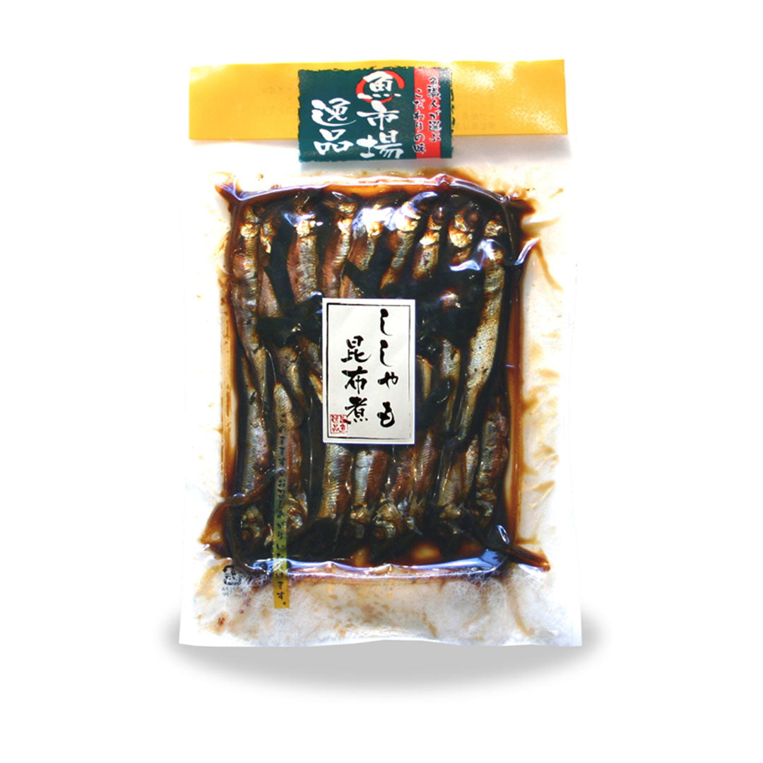 魚市場逸品 ししゃも昆布煮 220g × 20袋