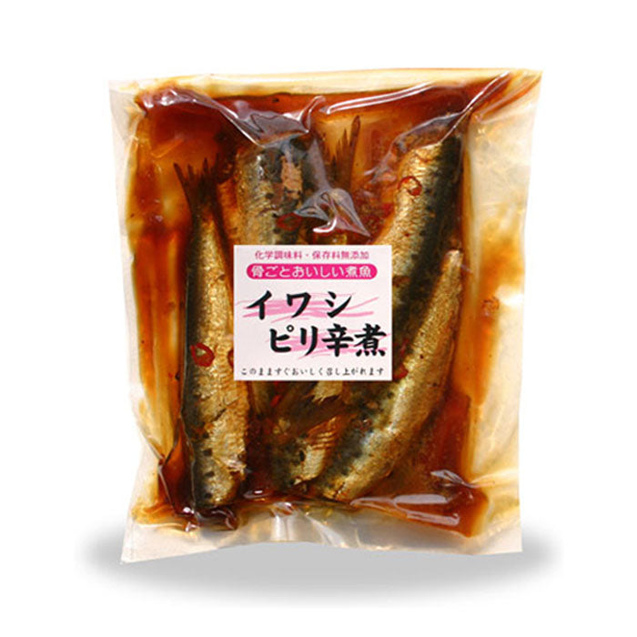 土産/業務小袋 イワシピリ辛煮5尾×20袋入