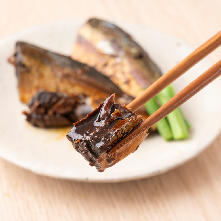 箸でほぐれたあじ田舎煮