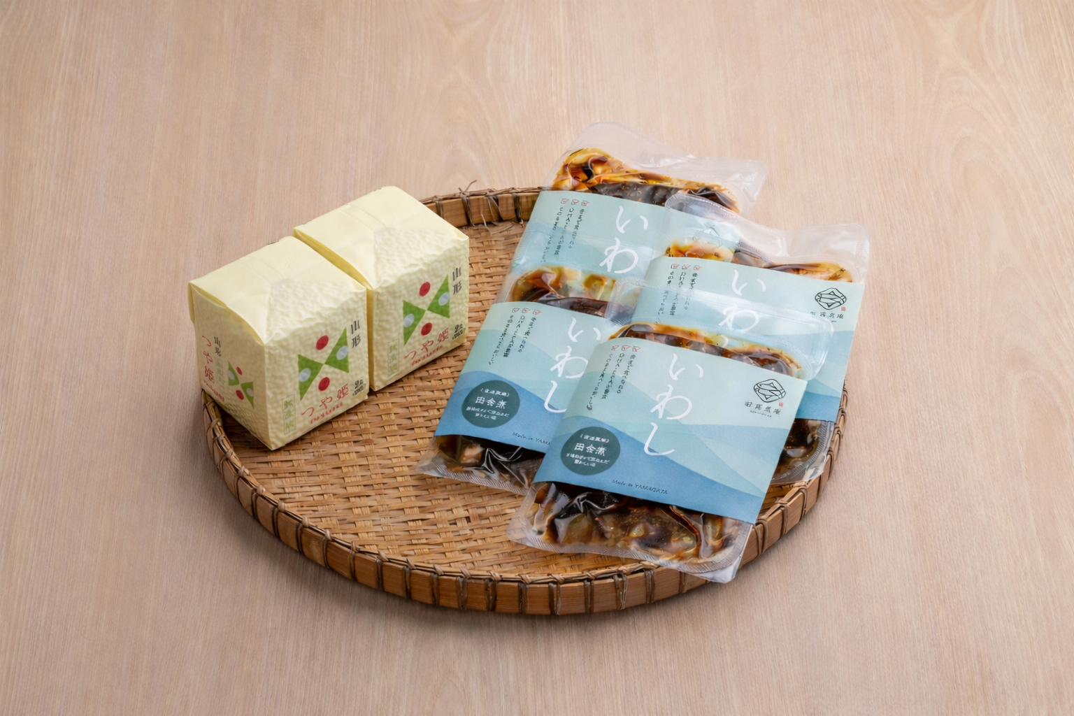 山形ごはんセット（いわし）